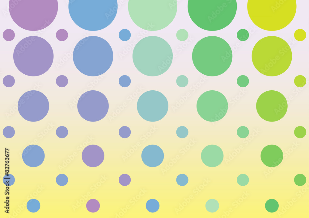 Colourful dotted background Colourful dotted background