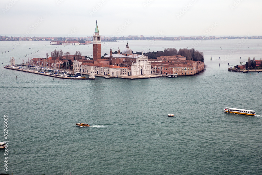 View from campanilla of San Marco, Venice