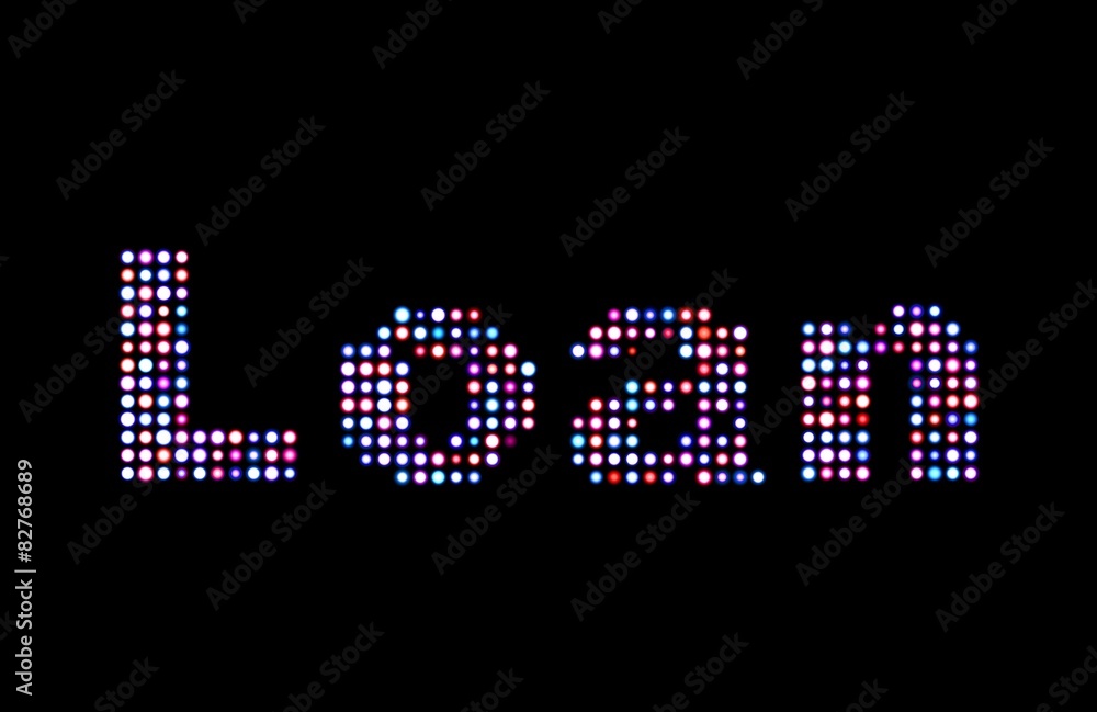 Loan led text Loan led text