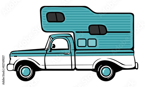 Classic camper shell