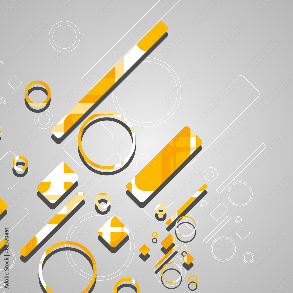 Colorful abstract circles background Colorful abstract circles background