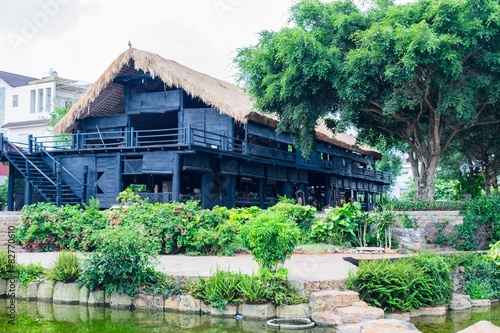 house of people at Daklak province, Vietnam