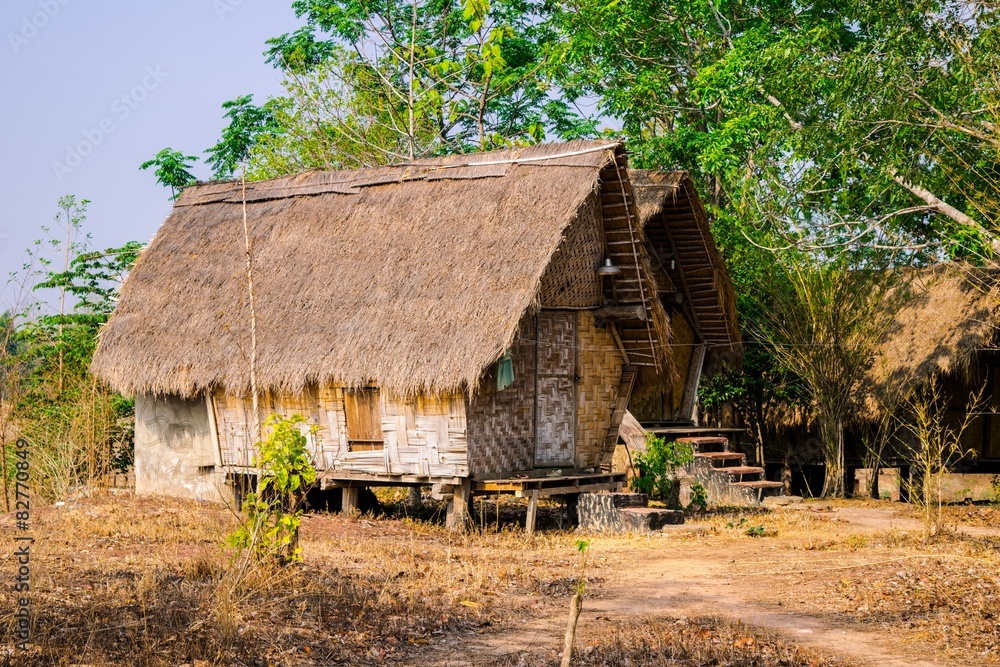 house of people at Daklak province, Vietnam house of people at Daklak province, Vietnam
