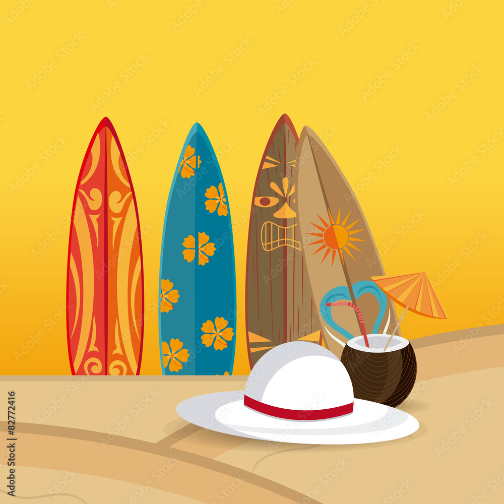 Summer design. Summer design.