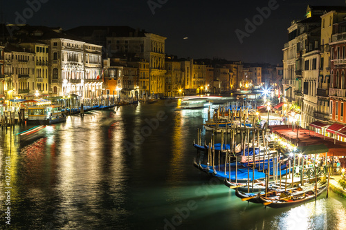 Canal Grande in Venice  Italy