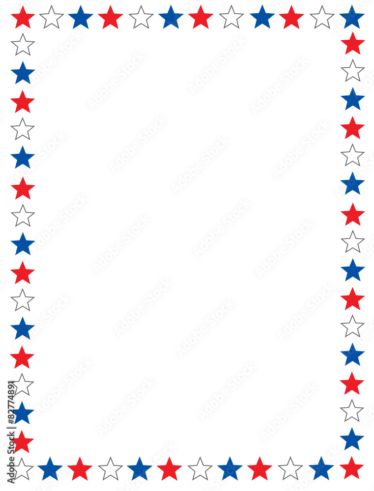Free Printable Patriotic Borders Free Printable Patriotic Borders