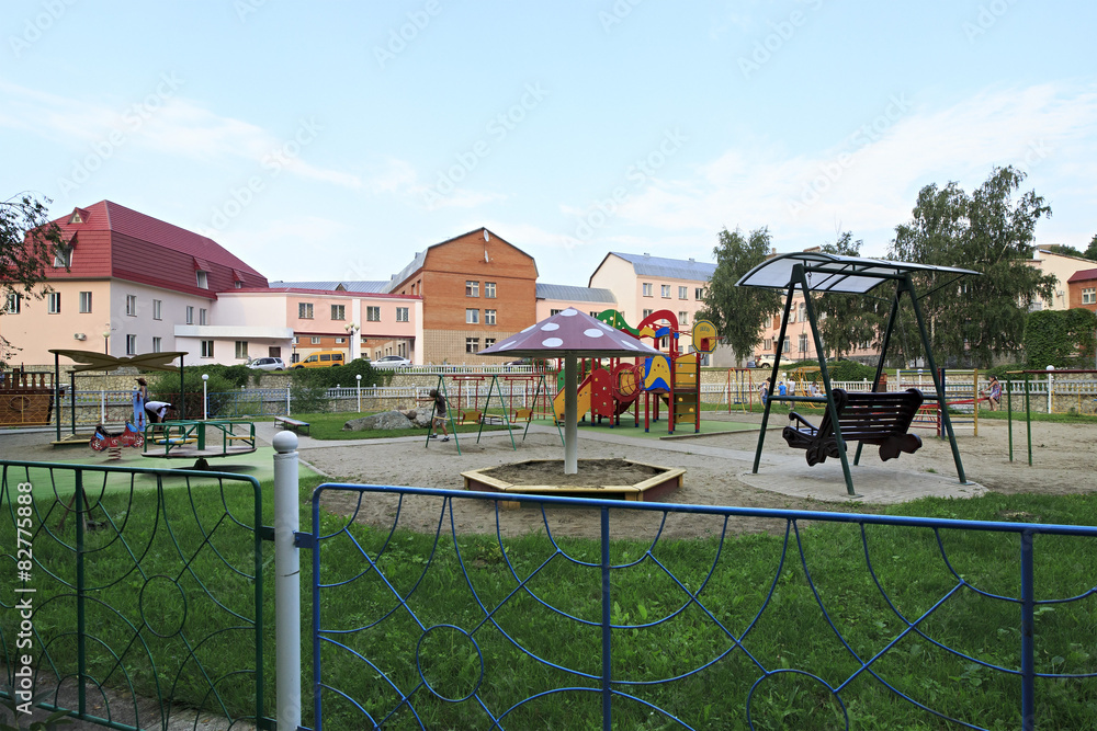 Playground at the Sanatorium Centrosouz Playground at the Sanatorium Centrosouz