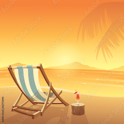 Summer beach