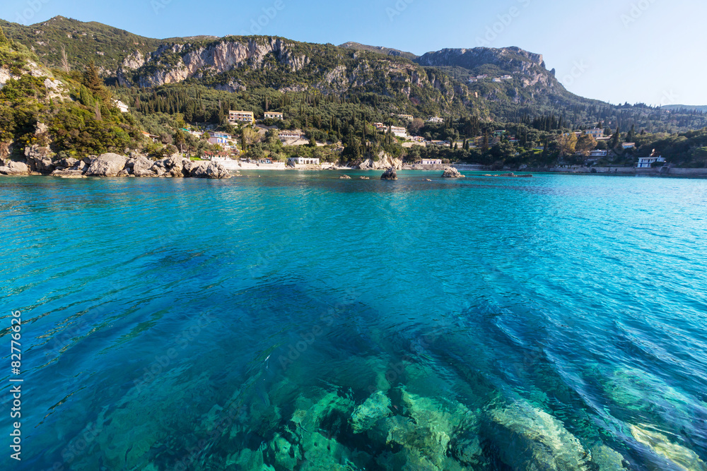 Obraz premium Corfu coast