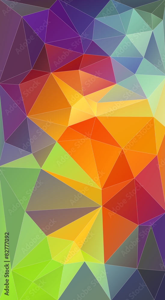 Obraz premium Pattern of geometric shapes