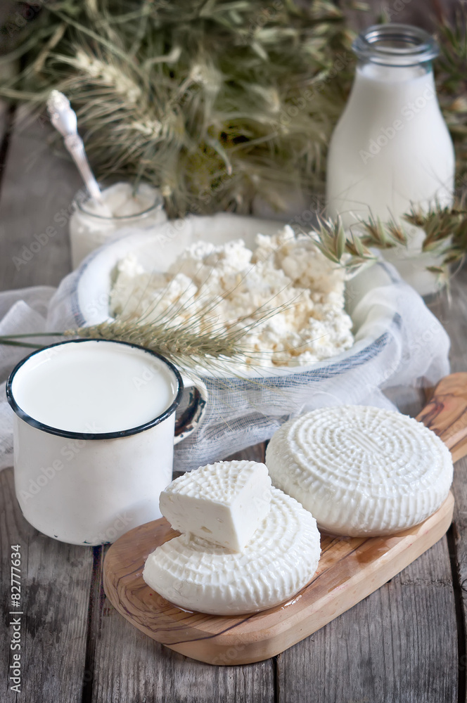 Dairy products and grains Dairy products and grains