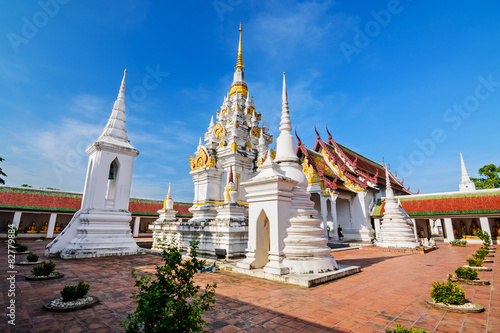 Wat Phra Borommathat Chaiya Worawihan, an ancient temple at Chai