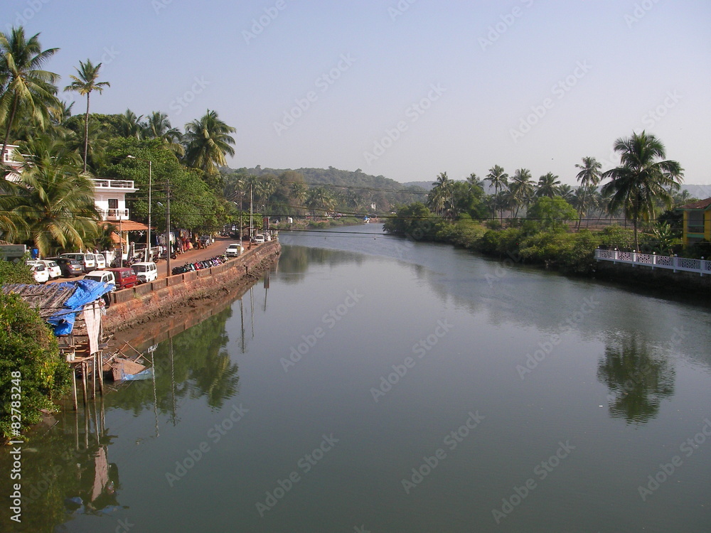 Река Бага в Индии