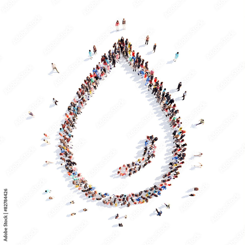 people in the form of drops. people in the form of drops.