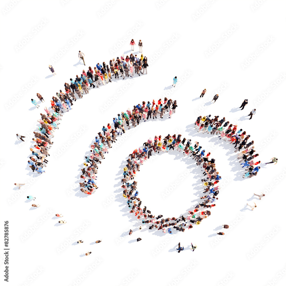 people in the form of eye. people in the form of eye.