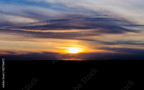 Village Sunset