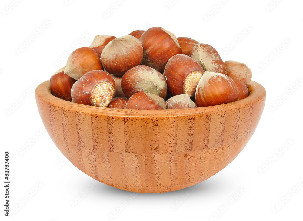 Obraz premium hazelnuts