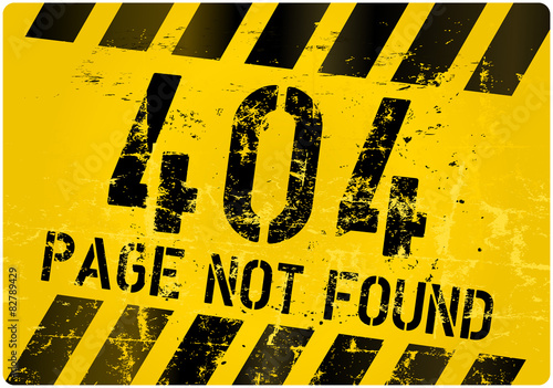 404 error sign for website, vector illustratiom