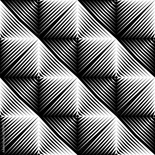 Design seamless square convex pattern