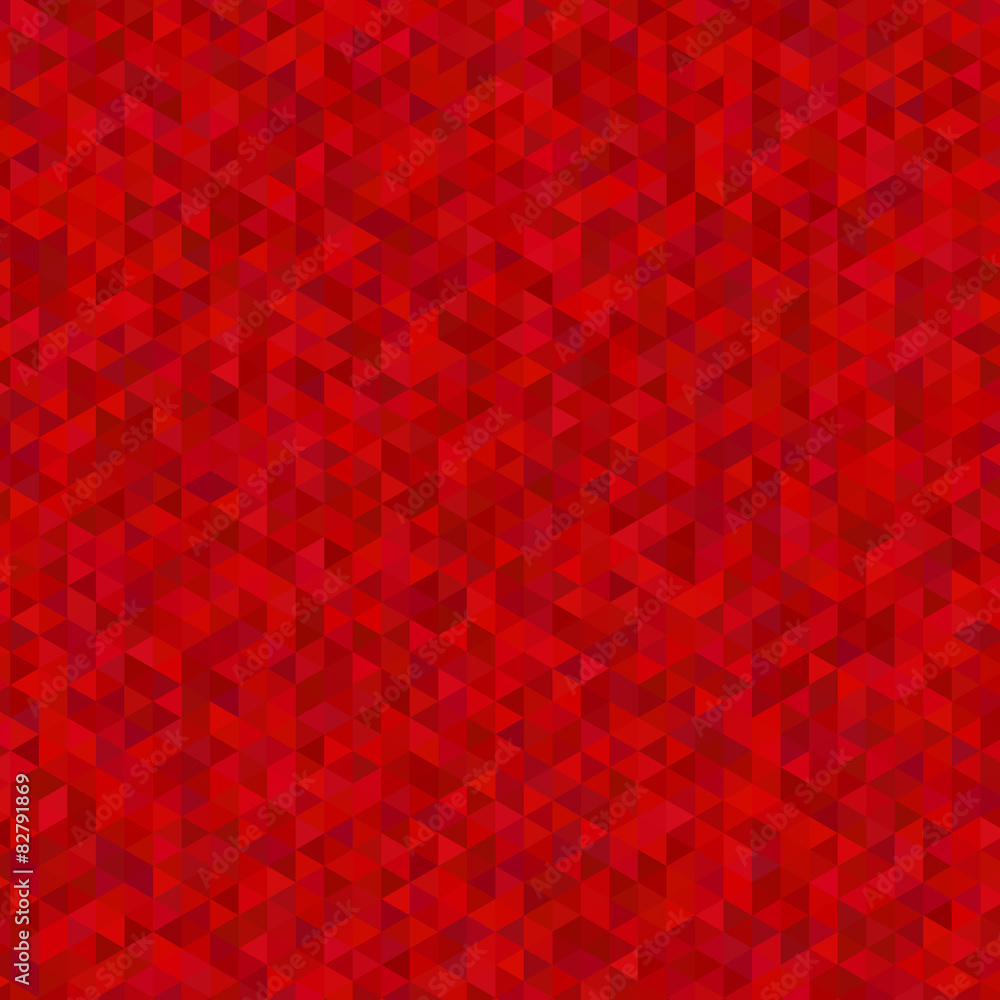Geometric hexagon and triangle in red color pattern Geometric hexagon and triangle in red color pattern