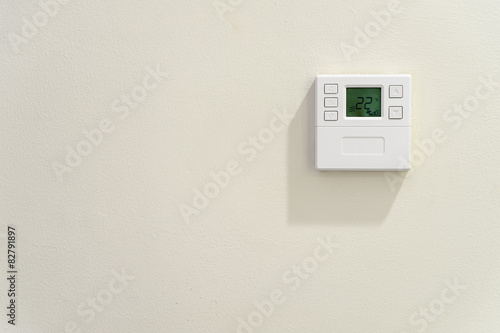 air conditioner remote on wall