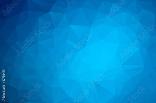Blue Triangular Background 2