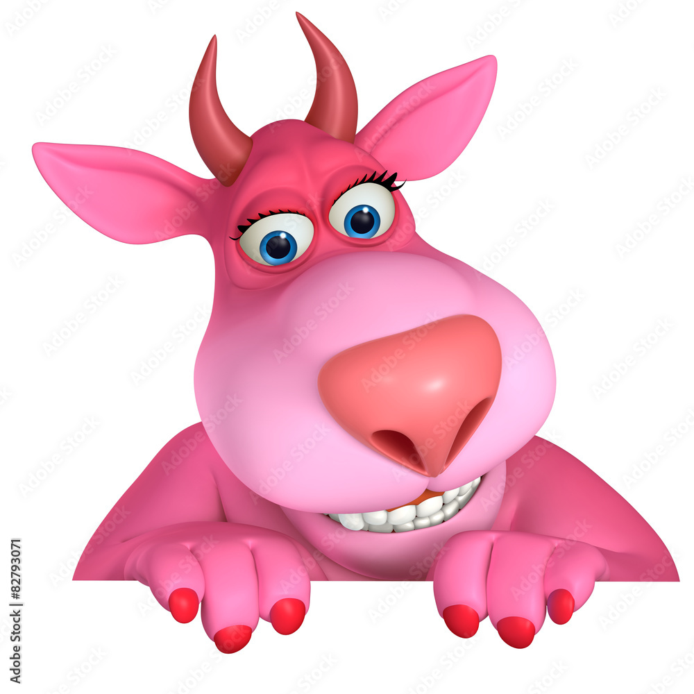 pink cartoon monster 3d pink cartoon monster 3d