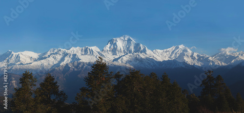 Panoramic view mount  at Himalayas. Nepal © Rustam Shigapov