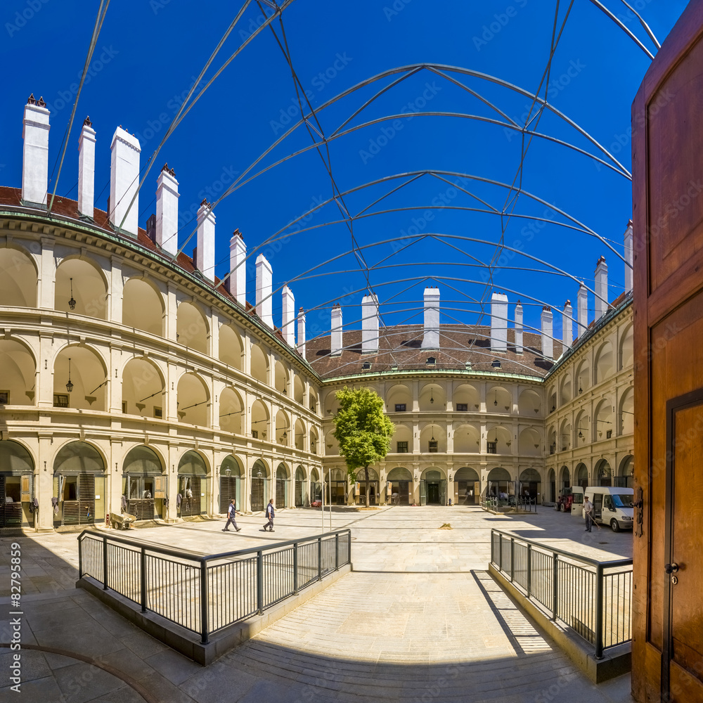 Fototapeta premium Stallungen Hofreitschule, Wien
