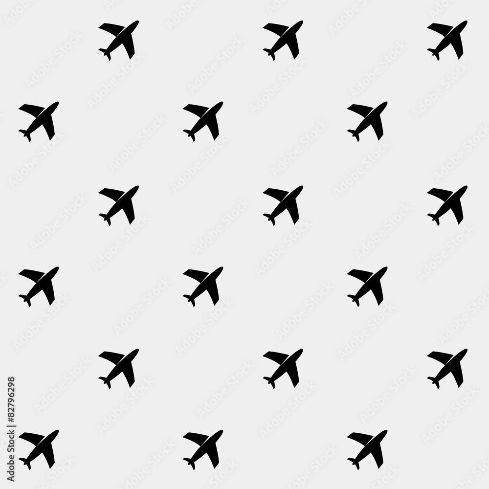 minimalistic vector holiday pattern. planes minimalistic vector holiday pattern. planes