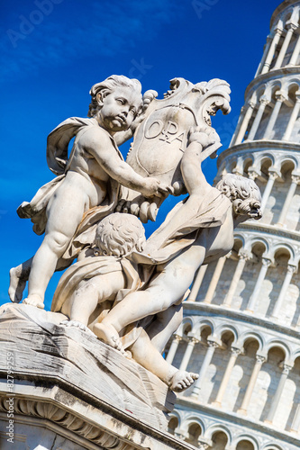 Leaning tower in Pisa