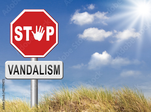 Fotografia stop vandalism