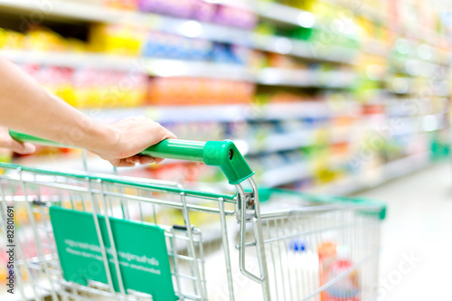 Фотография supermarket cart