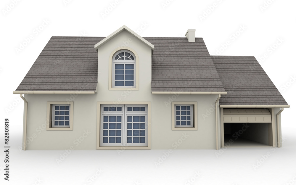 House rendering House rendering