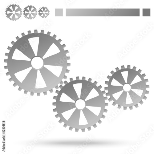gears for cooperation symbolism