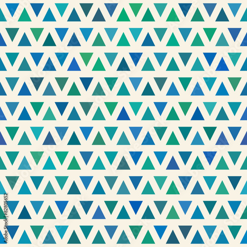 seamless pattern with triangles
