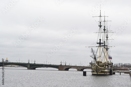 Sailing ship. © konstan