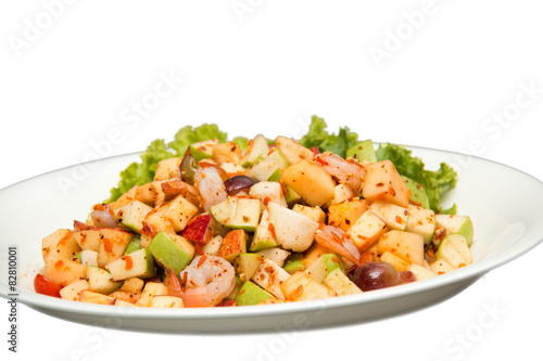 Spicy fruit salad