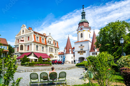 Cuadro en lienzo Altstadt, Krems, Wachau, Österreich