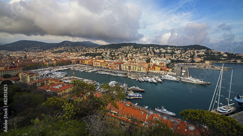City of Nice harbor