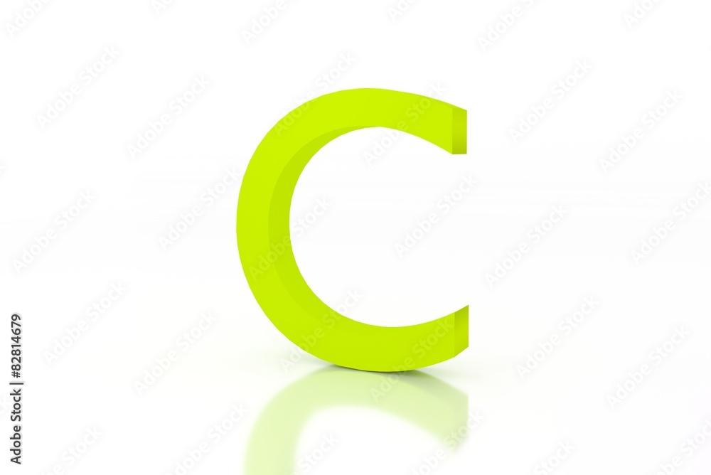 c letter green energy efficiency label on white surface c letter green energy efficiency label on white surface