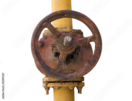 Rusted valve