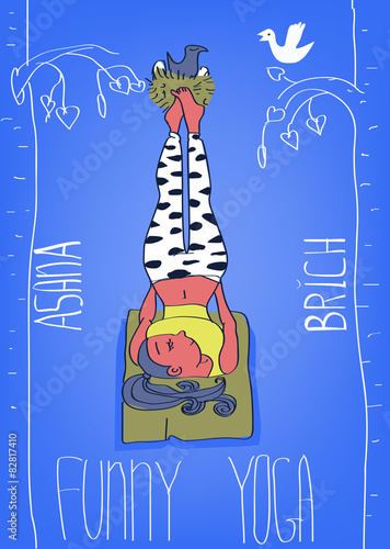 funny yoga