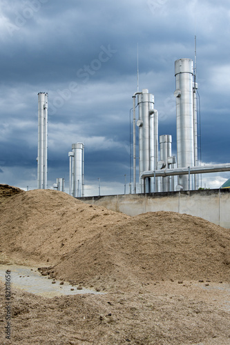 Biogas plant photo