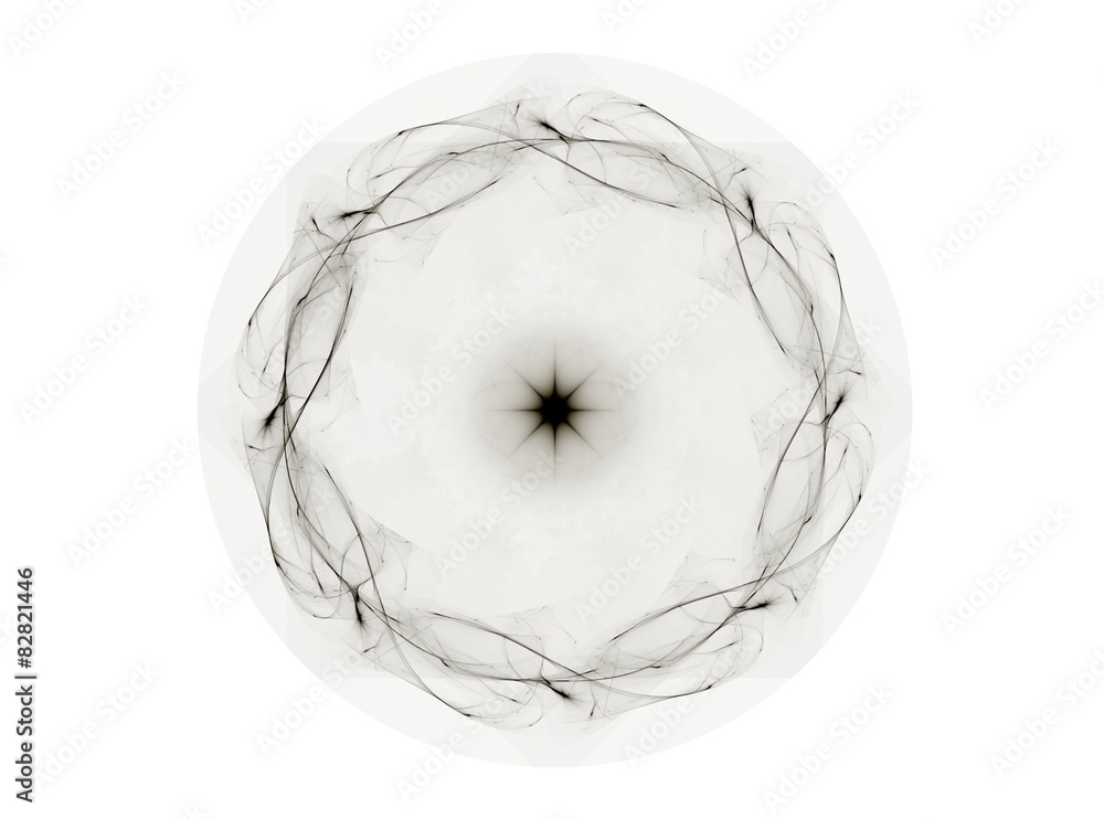 fractal radial pattern on the subject of science fractal radial pattern on the subject of science