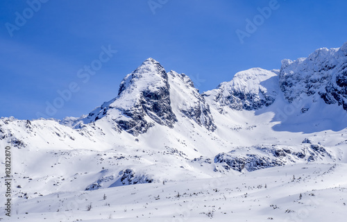 Koscielec peak in polish Tatras photo