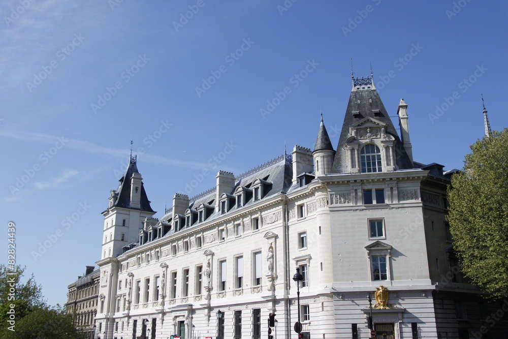 Police judiciaire, quai des Orfèvres à Paris