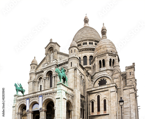 Photo Sacre Coeur Basilica close-up, Paris, France
