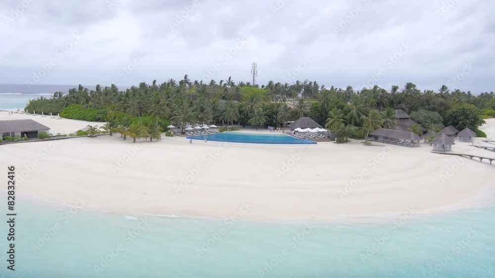 Aerial view of beautiful Maldives islands
Aerial view of beautiful Maldives islands