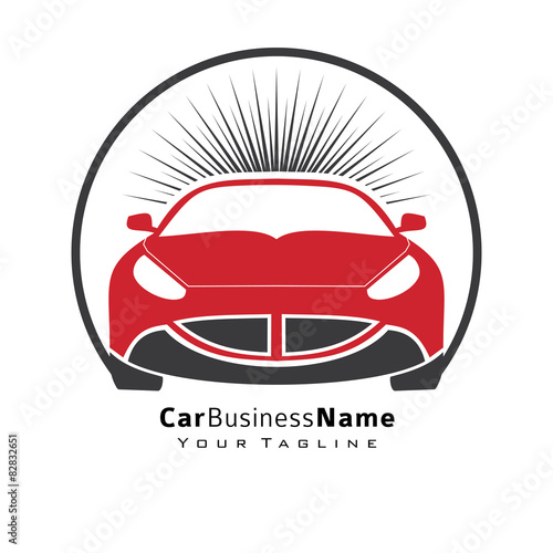 Car vector logo icon
